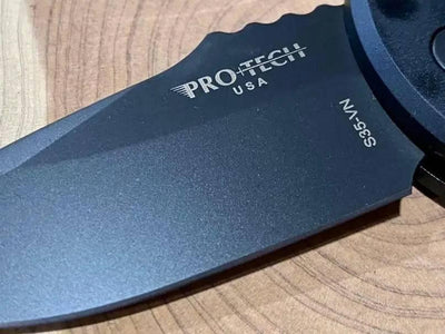 Protech Knives LG403 Les George SBR Black DLC (USA) - NORTH RIVER OUTDOORS