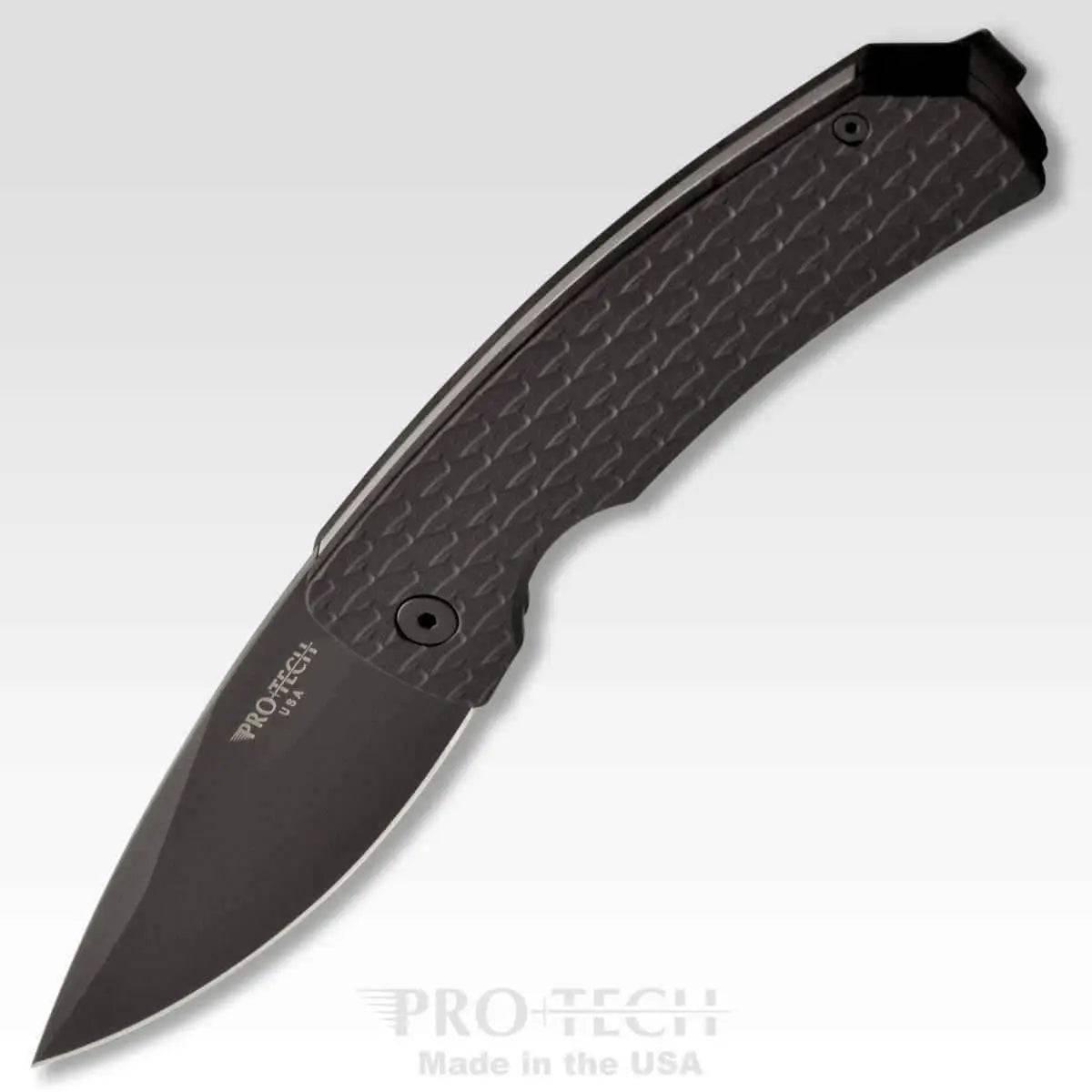 Protech Magic 2 "Whiskers" Auto Knife Feather Texture (3.75") M2607 - NORTH RIVER OUTDOORS