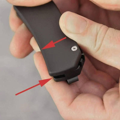 Protech Magic 2 "Whiskers" Auto Knife Feather Texture (3.75") M2607 - NORTH RIVER OUTDOORS