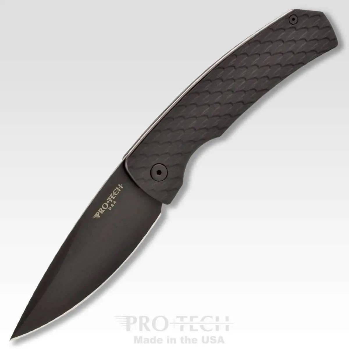 Protech Magic 2 "Whiskers" Auto Knife Feather Texture (3.75") M2607 - NORTH RIVER OUTDOORS