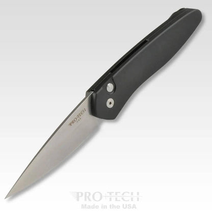 ProTech Newport Auto Knife Black (3" Stonewash) 3405 - NORTH RIVER OUTDOORS