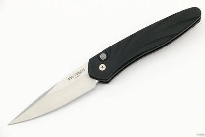 Protech Newport Auto Knife Black 3D Wave (3") 3436 - NORTH RIVER OUTDOORS