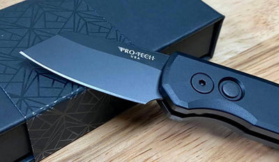 ProTech R5203 Runt 5 Auto Knife Black 20-CV (USA) - NORTH RIVER OUTDOORS