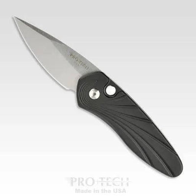 ProTech Sprint Black Auto Knife 3D Wave (1.95" Stonewash) 2936 - NORTH RIVER OUTDOORS