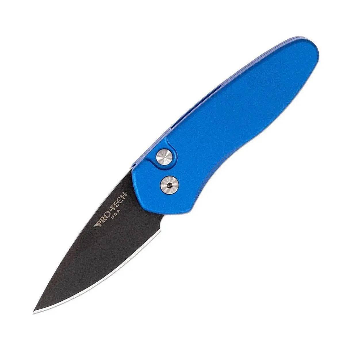 Protech Sprint Blue Auto Knife (1.95" Black Blade) 2907-BLUE - NORTH RIVER OUTDOORS