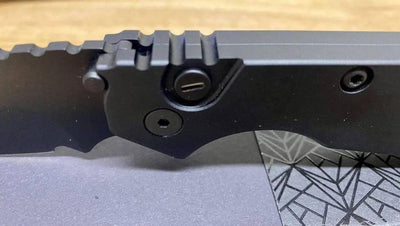 Protech Strider SnG Auto 2403-OP Operator Black W/Tritium Button - NORTH RIVER OUTDOORS