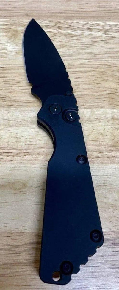 Protech Strider SnG Auto 2403-OP Operator Black W/Tritium Button - NORTH RIVER OUTDOORS