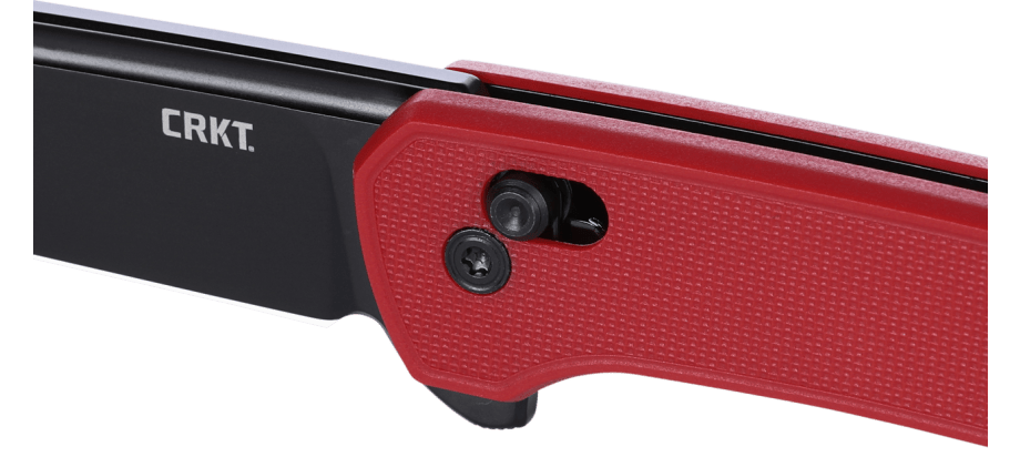 CRKT 7075 Q Compact Crossbar Lock Flipper Knife 3.05" 14C28N Stonewashed