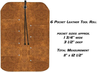 Ramelson 6 Pocket Tool Roll Pouch - NORTH RIVER OUTDOORS