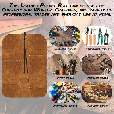 Ramelson 6 Pocket Tool Roll Pouch - NORTH RIVER OUTDOORS