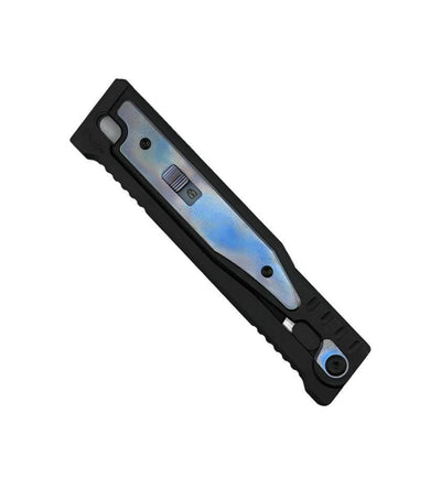 REATE EXO GRAVITY OTF KNIFE PVD TITANIUM ANODIZED INLAY 3.75" TANTO TWO TONE PVD - NORTH RIVER OUTDOORS