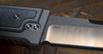 REATE EXO-M OTF GRAVITY KNIFE TITANIUM/BLACK MICARTA 2.95" DROP POINT SATIN - NORTH RIVER OUTDOORS