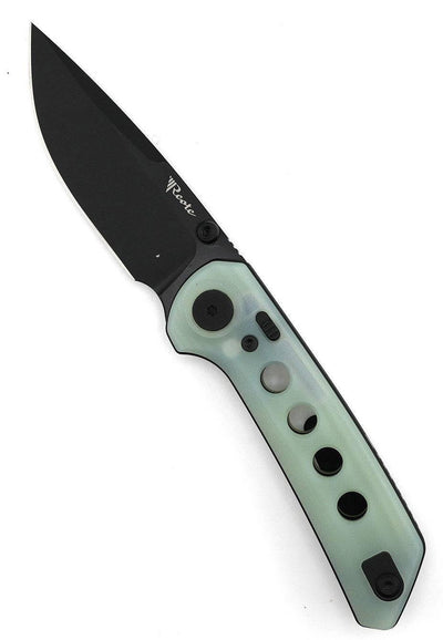 Reate PL-XT Jade G10 - Nitro-V - Black PVD - NORTH RIVER OUTDOORS