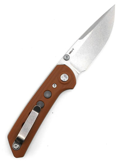 Reate PL-XT Tan G10 - Nitro-V - Stonewashed - NORTH RIVER OUTDOORS