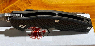 Rick Hinderer Jurassic Flipper 3.5" Knife SpearPoint Tri-way 3.5" CPM-20CV - NORTH RIVER OUTDOORS