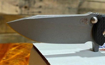 Rick Hinderer Jurassic Flipper 3.5" Knife SpearPoint Tri-way 3.5" CPM-20CV - NORTH RIVER OUTDOORS