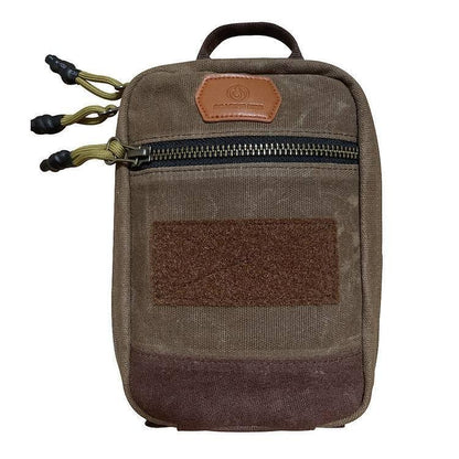 Roaring Fire Smolder Waxed Canvas Gear Organizer Pouch - NORTH RIVER OUTDOORS