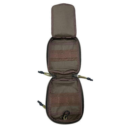 Roaring Fire Smolder Waxed Canvas Gear Organizer Pouch - NORTH RIVER OUTDOORS