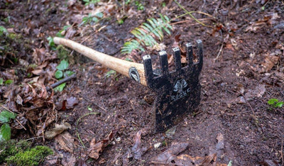 Rogue 70HRH Rake/Hoe Fire Tool with 40" Hickory Handle (USA) - NORTH RIVER OUTDOORS