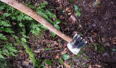 Rogue 70HRH Rake/Hoe Fire Tool with 40" Hickory Handle (USA) - NORTH RIVER OUTDOORS