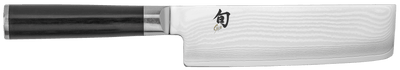 Shun DM0728 Classic Japanese Style Nakiri 6.5" Blade Pakkawood Handle - NORTH RIVER OUTDOORS