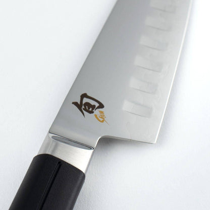 Shun VB0718 Sora Santoku Knife 7" Blade TPE Polymer Handle - NORTH RIVER OUTDOORS