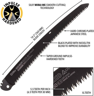 Silky 754-36 Bigboy Outback Edition 14.25" Curved Folding Saw - NORTH RIVER OUTDOORS