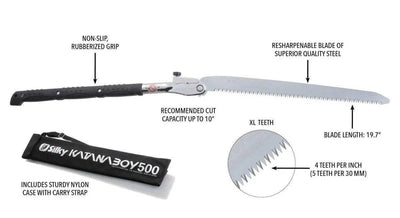 Silky KatanaBoy 403-50 Folding Saw 500mm (Japan) - NORTH RIVER OUTDOORS