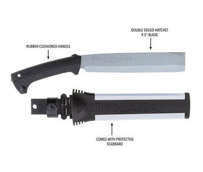 Silky NATA 240mm Double Edge Hatchet 555-24 (Japan) - NORTH RIVER OUTDOORS