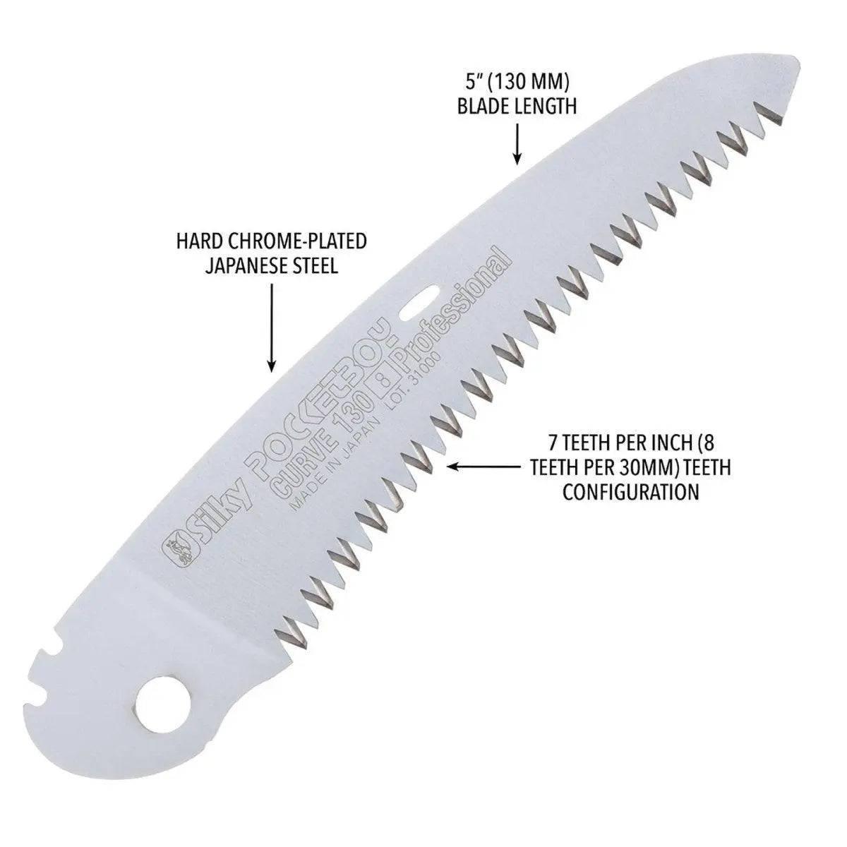 Silky Pro PocketBoy 726-13 Curved Saw 130mm (Japan) - NORTH RIVER OUTDOORS