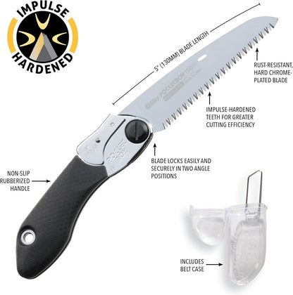 Silky Professional Series PocketBoy Folding Saw 130mm Medium Teeth (340-13) - NORTH RIVER OUTDOORS