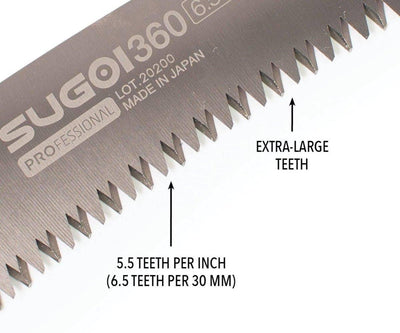 Silky SUGOI 360mm Arborist Hand Saw (390-36) - NORTH RIVER OUTDOORS