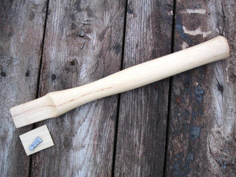Premium 14" Broad or Half Hatchet Handle American Hickory (Grade AA)