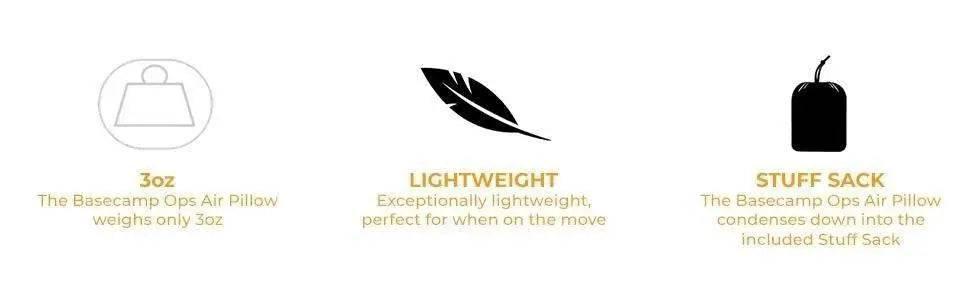 Snugpak Basecamp Ops Air Pillow - NORTH RIVER OUTDOORS