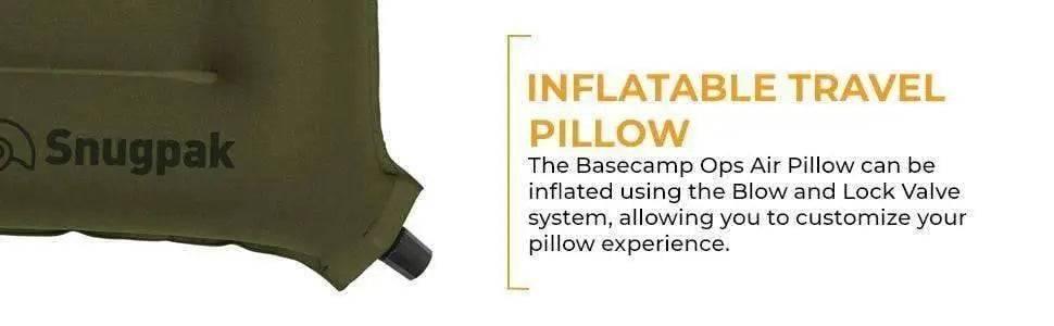 Snugpak Basecamp Ops Air Pillow - NORTH RIVER OUTDOORS