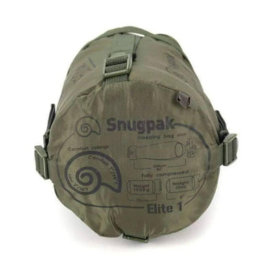 Snugpak Softie Elite 1 Sleeping Bag (Olive) - NORTH RIVER OUTDOORS