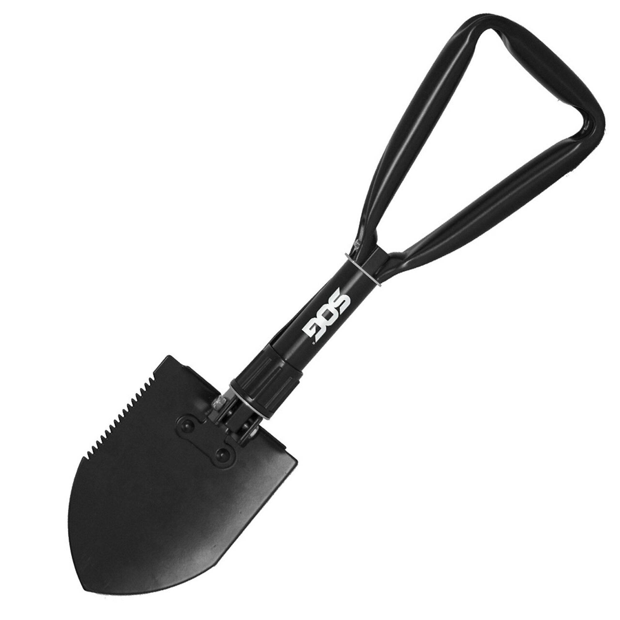 SOG Entrenching Tool 18.25 Inch Folding Survival Shovel with Wood Saw Edge and Tactical Shovel Carry Case - NORTH RIVER OUTDOORS
