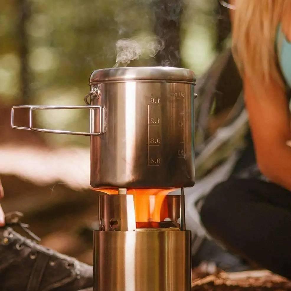 Solo Stove Pot 1800: Stainless for Titan - NORTH RIVER OUTDOORS