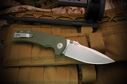 Spartan Field Grade Les George Astor SFBL8CR Folding Knife 3.625" CTS-XHP OD - NORTH RIVER OUTDOORS