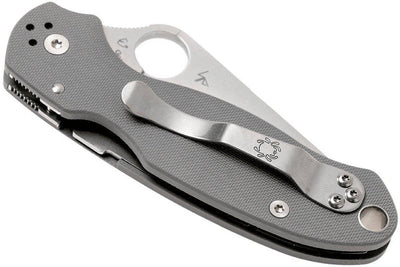 Spyderco C223GPDGY Para 3 Maxamet Knife (USA) - NORTH RIVER OUTDOORS