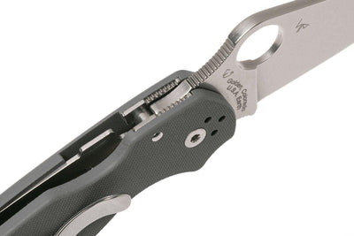 Spyderco C223GPDGY Para 3 Maxamet Knife (USA) - NORTH RIVER OUTDOORS