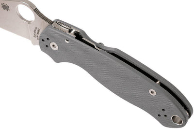 Spyderco C223GPDGY Para 3 Maxamet Knife (USA) - NORTH RIVER OUTDOORS