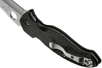 Spyderco C248CFP Kelly McCann Canis Folding Knife 3.36" S30V - NORTH RIVER OUTDOORS