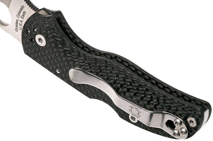 Spyderco C41CFPE5 Native 5 Folding Knife 3" CPM-S90V/CPM-154 Carbon Fiber Handles - NORTH RIVER OUTDOORS