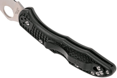 Spyderco Delica 4 C11FPBK Flat Ground 2-7/8" VG10 - NORTH RIVER OUTDOORS