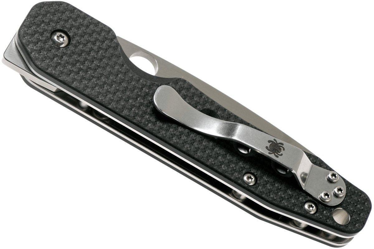 Spyderco Kevin Smock C240CFP Folding Knife 3.45" S30V Carbon Fiber - NORTH RIVER OUTDOORS