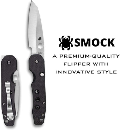 Spyderco Kevin Smock C240CFP Folding Knife 3.45" S30V Carbon Fiber - NORTH RIVER OUTDOORS