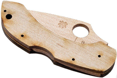 Spyderco Lil' Native C230 Wooden Folding Knife Kit, Gift Tin WDKIT2 - NORTH RIVER OUTDOORS