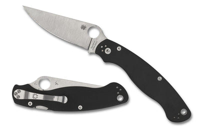 Spyderco Military 2 Compression Lock Folding Knife 4" S30V Satin Blade C36GP2 - NORTH RIVER OUTDOORS