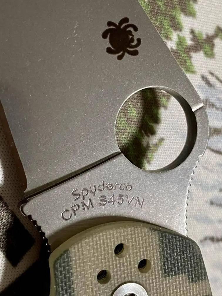 Spyderco Para 3 CPM-S45VN Knife Digi Camo G-10 (3" Satin) - NORTH RIVER OUTDOORS